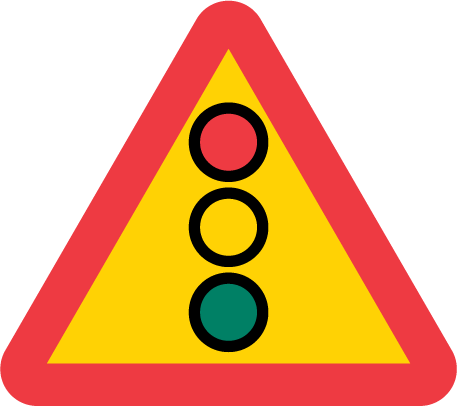 A22  Varning för flerfärgssignal