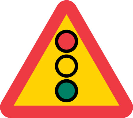 A22  Varning för flerfärgssignal
