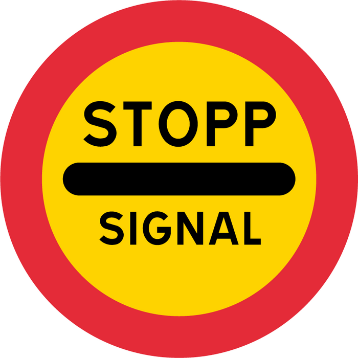 C34-2 Stopp vid signal